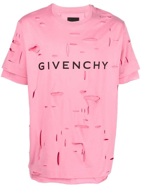 givenchy ripped tee|cheap givenchy shirts for men.